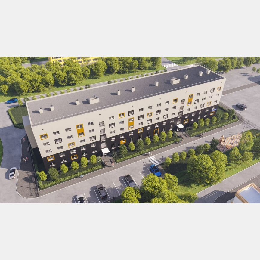 1-к. квартира, 47,6 м², 5/5 эт.