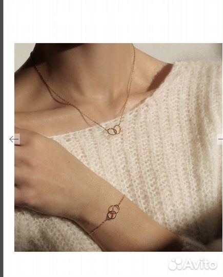 Daniel wellington браслет и колье