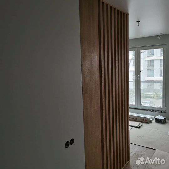 Интерьерные перегородки и рейки