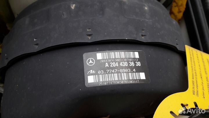 Вакуум Mercedes C C180 W204 E W207 274 A2044303630