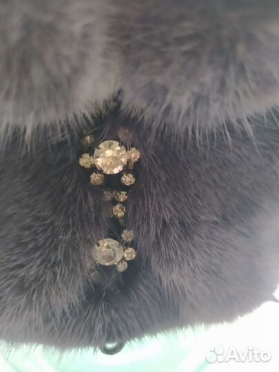 Шапка норковая женская