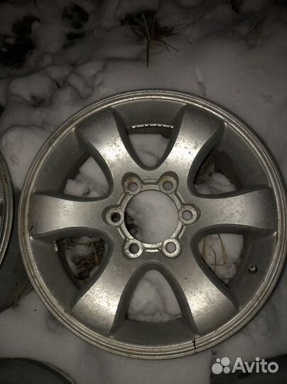 Литые диски r 17 Toyota Prada