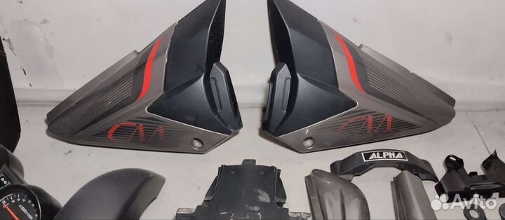 Запчасти на мопед Альфа 110