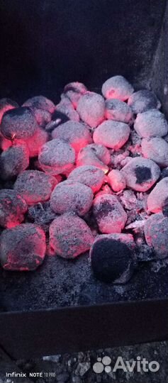 Древесноугольные брикеты Premium 3кг MirWoody