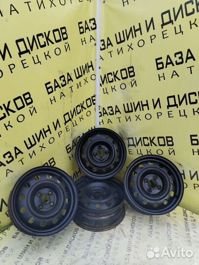 Штампованные диски R15 4x100 6J ET 48 Цо 54.1