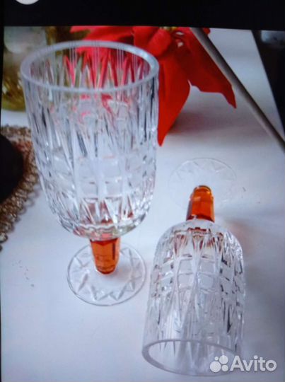 Хрустальные фужеры 