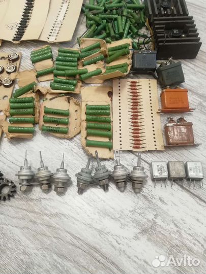 Радиодетали разные СССР