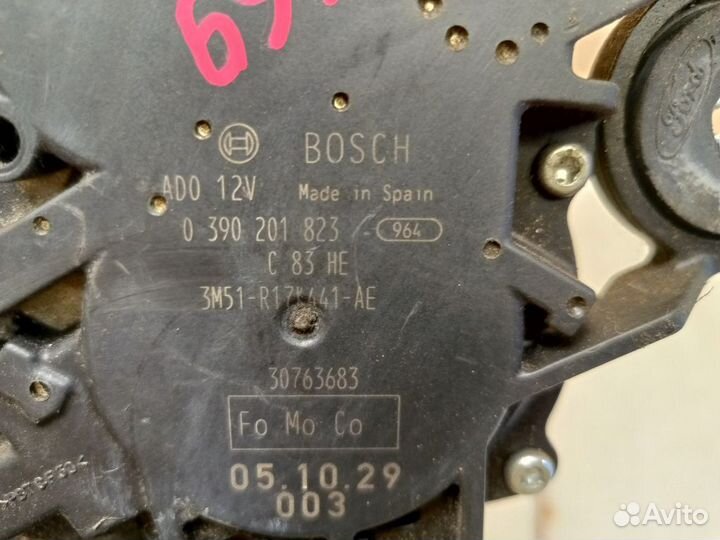 Моторчик стеклоочистителя задний