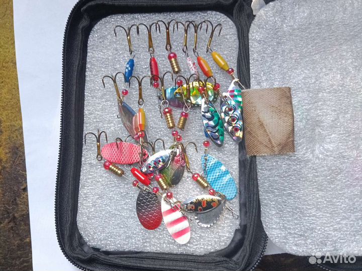 Набор вращающихся блесен