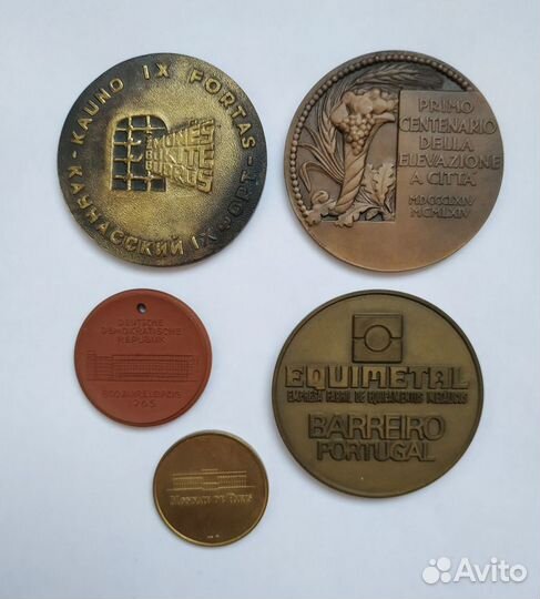 Зарубежные медали