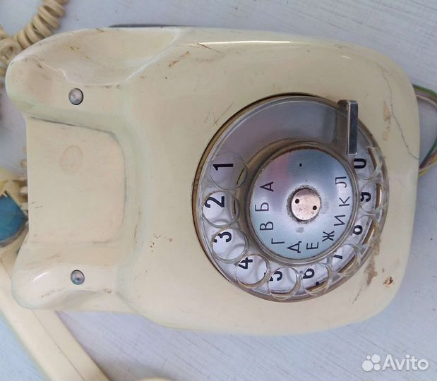 Телефон стационарный старый на запчасти
