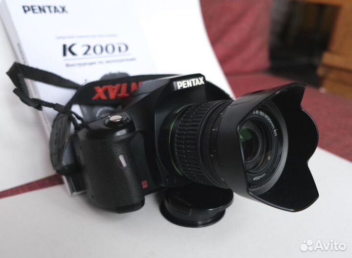 Pentax K200d Kit SMC DA 50-200mm F/4-5.6 ED