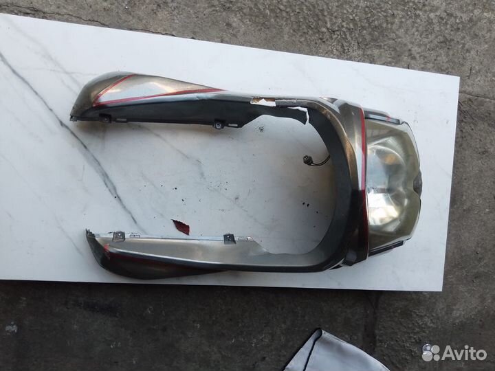 Пластик на SYM symfony