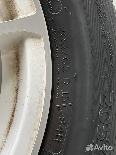 Колесо в сборе Michelin 205/65 R15 Energy Saver 94