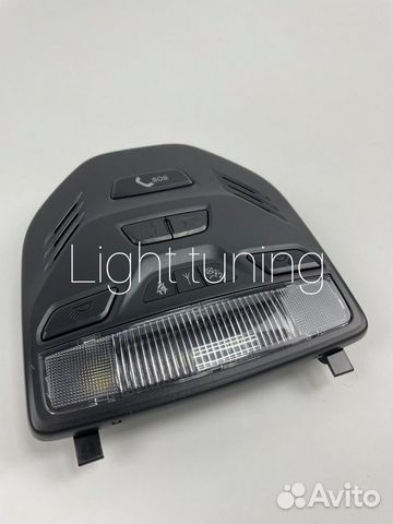 Плафон освещения салона lada-vesta черный тюнинг