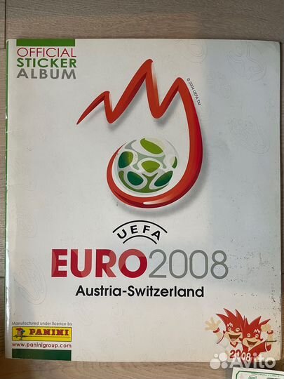 Журнал panini euro 2008