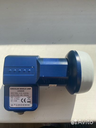 Конвертер Circular Single lnbf LV-s40cir