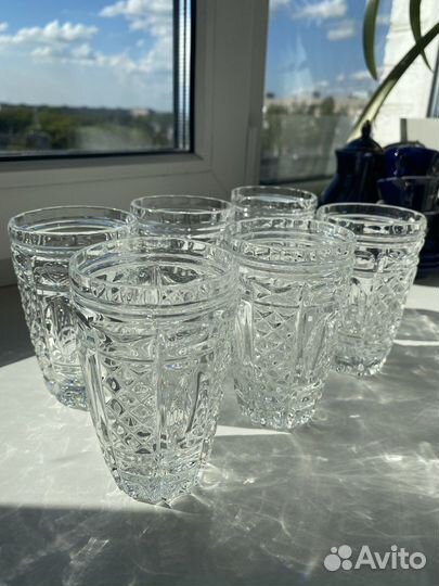 Хрусталь кружка, стакан, рог, пепельница