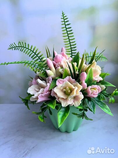 Букет из мыла