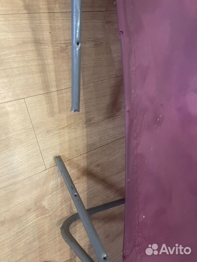 Раскладушка туристическая складная бу