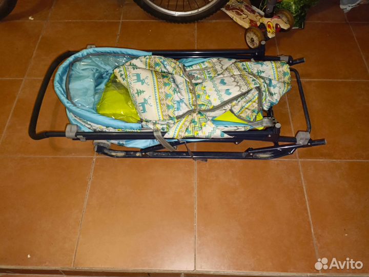 Коляска санки