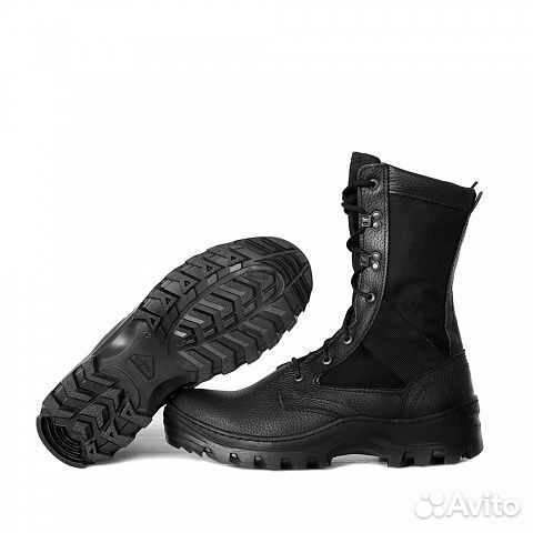 Ботинки Garsing с высокими берцами 516 black shot