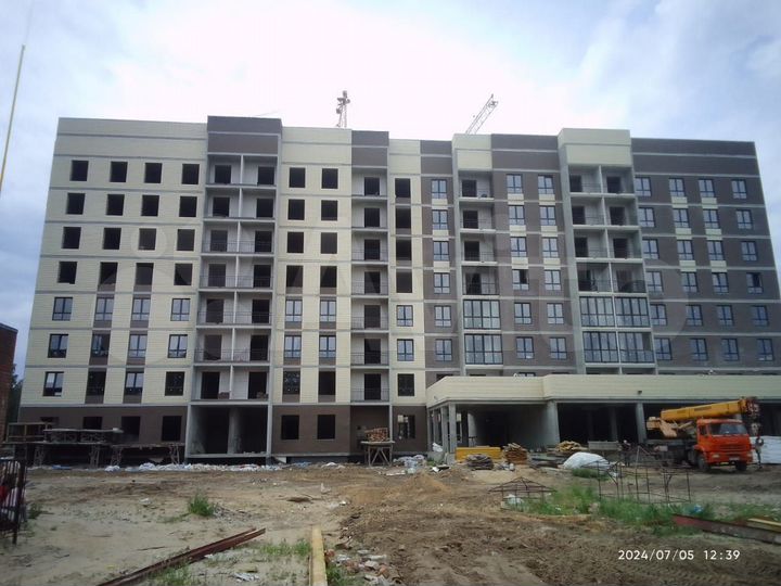 2-к. квартира, 66,1 м², 2/8 эт.