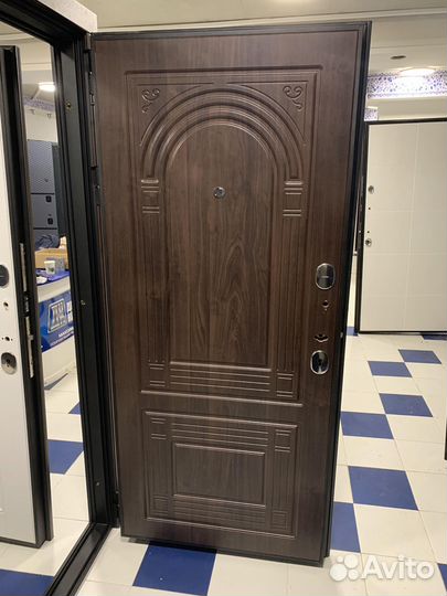 Дверь входная 52 дк Флоренция К 860х2050 Дуб/Зол