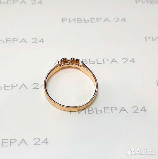 Золотое кольцо 585 пробы 2.32 грамма