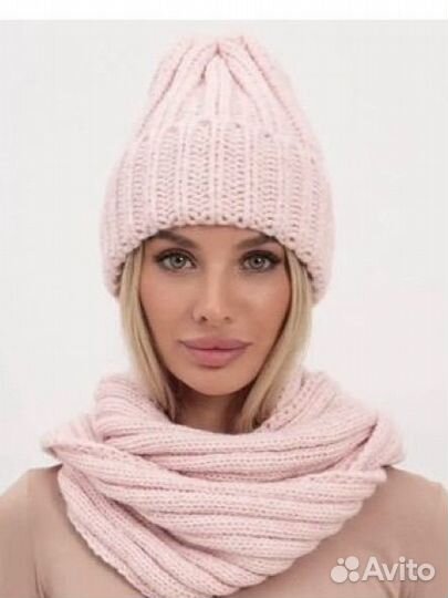 Шапка и снуд, зима, новые