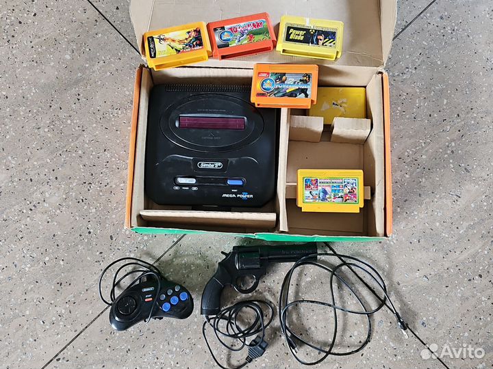 Игровая приставка Simba mega power 2 8bit