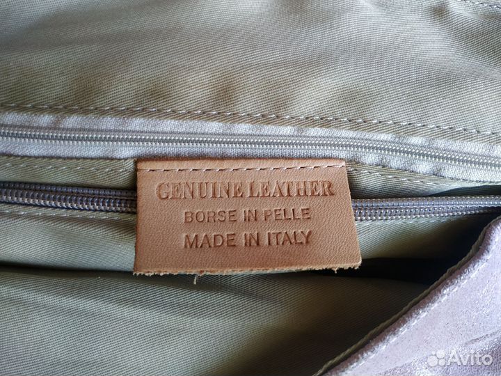 Сумка genuine leather borse IN pelle Italy