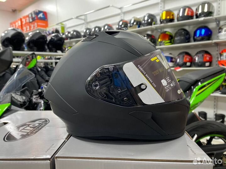 Шлем Airoh Valor Black Matt