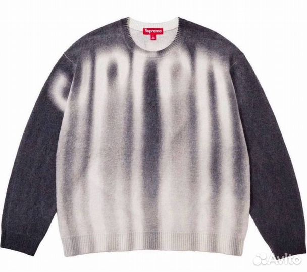 Свитер Supreme Blurred
