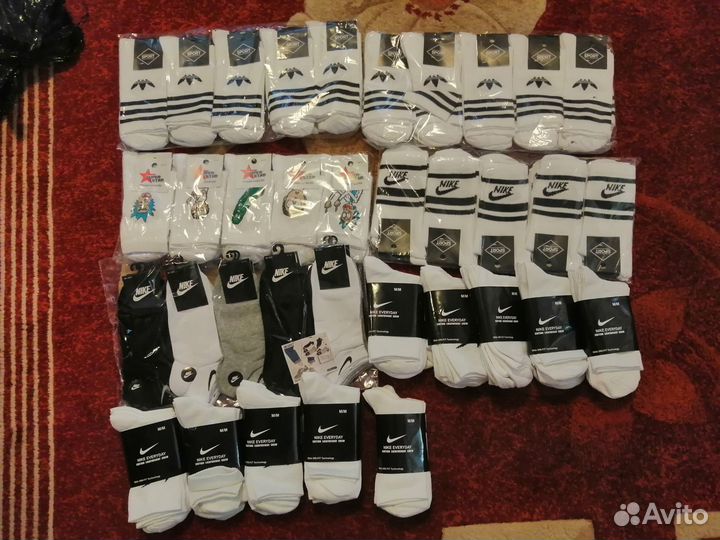 Носки Nike белые Мужские