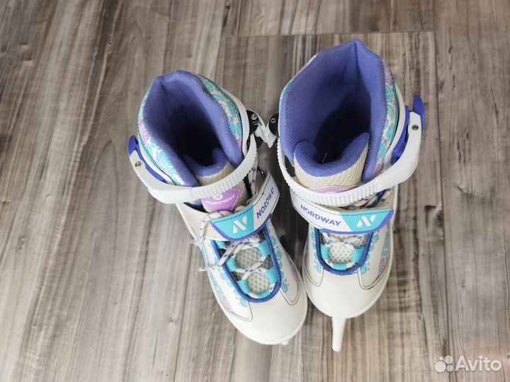 Коньки детские раздвижные 26 - 31р. Nordway