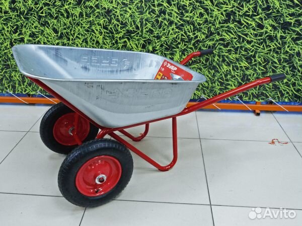 Тачка строительная двухколесная Зубр Т-22, 39950 купить в Иркутске ...