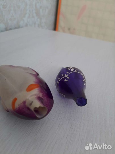 Елочные игрушки СССР стекло