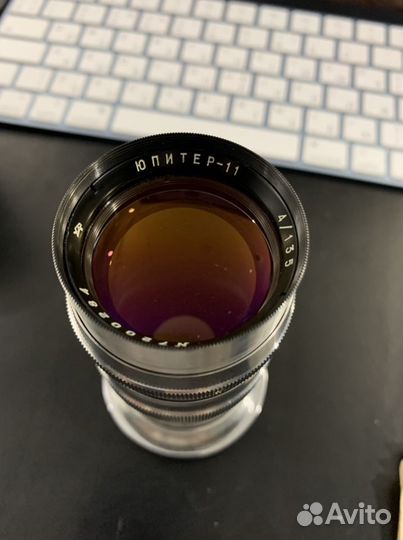 Фотообъектив «Юпитер-11» 4/135 1973г