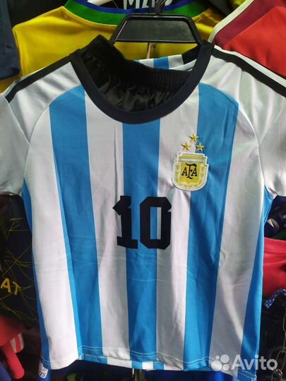 Футбольная форма Месси Аргентина новая