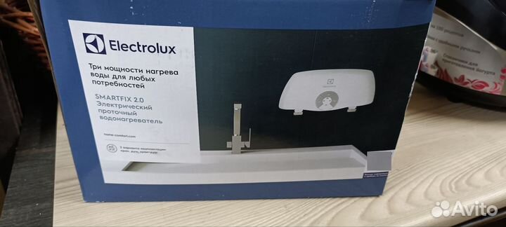 Проточный водонагреватель кран бу