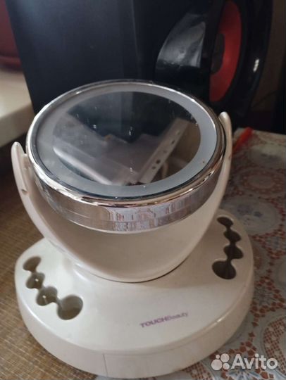 Зеркало с подсветкой и увеличением, + ящик