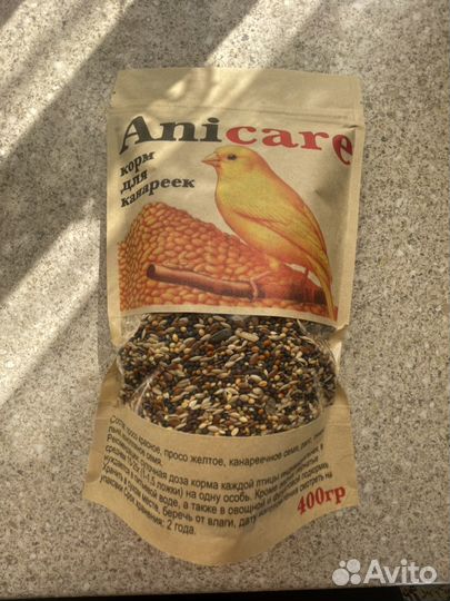 Корм для попугаев