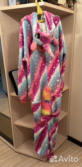 Пижама кигуруми единорог