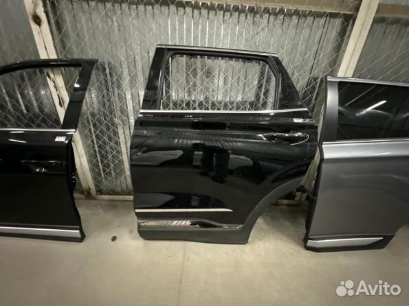 Hyundai Santa Fe 4 дверь задняя левая в сборе