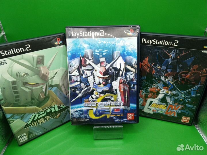 Комплект Gundam PS2 ntsc-j