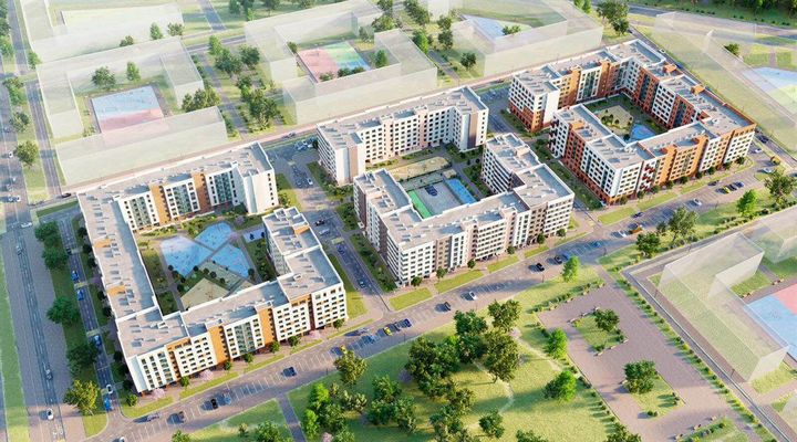 1-к. квартира, 59,3 м², 2/7 эт.