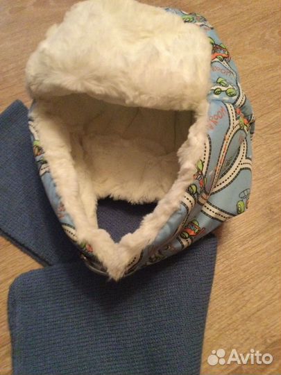 Шапка зимняя на 2-4 года