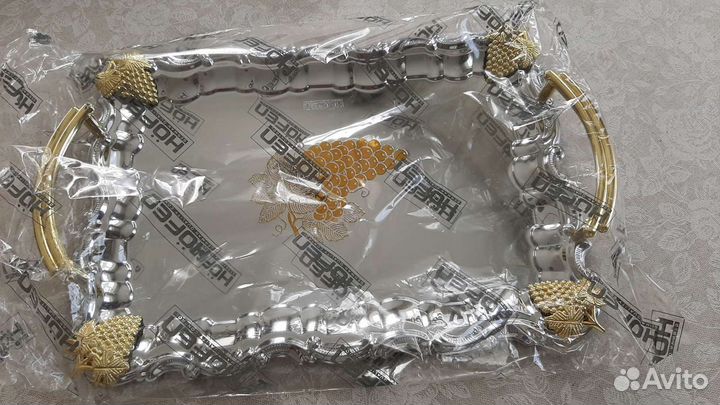 Набор хромированных подносов Hofen