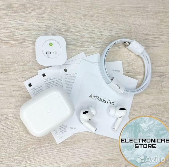 Беспроводные Наушники Airpods 2 Pro Apple Бел